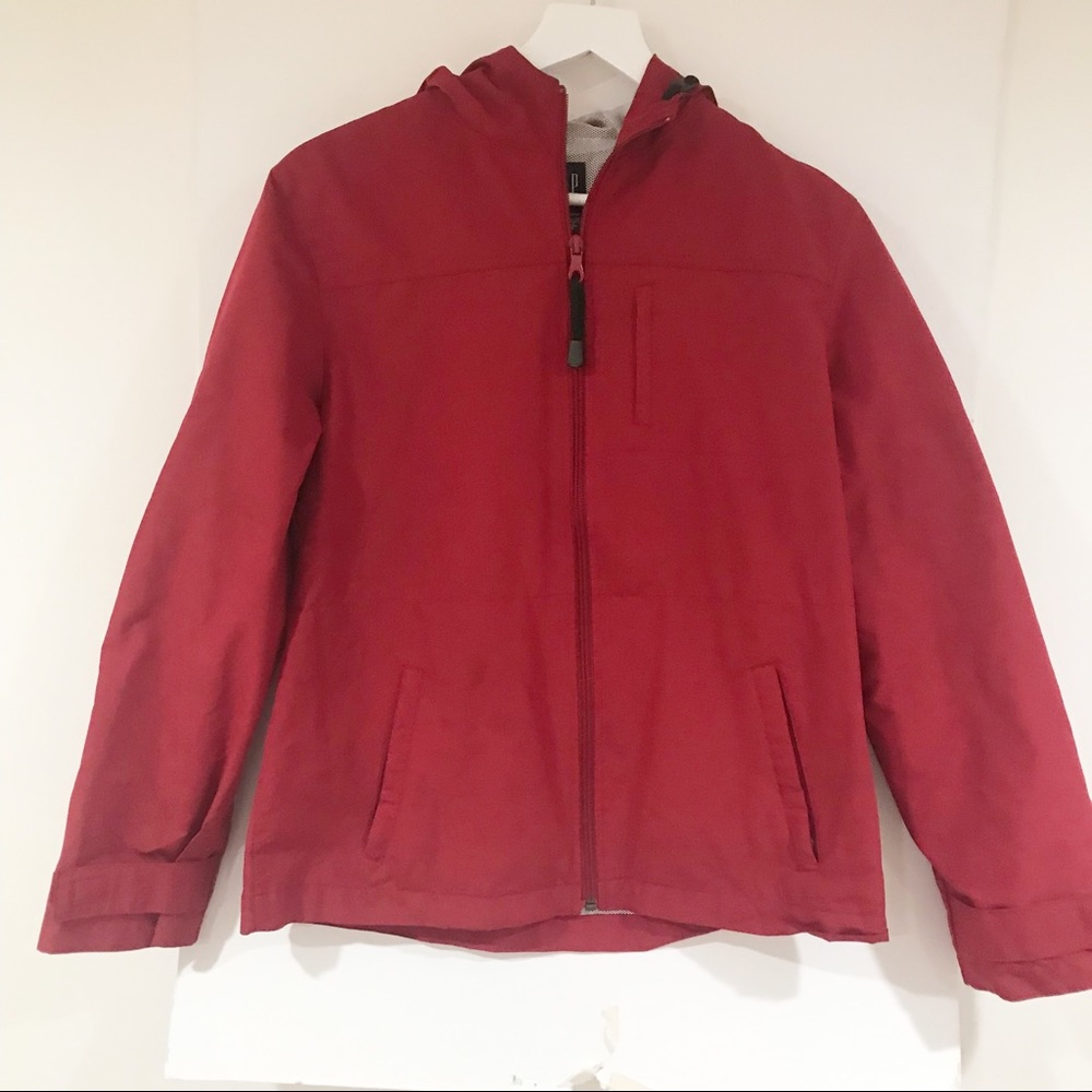 Women’s Gap Red Rain Jacket. Size M